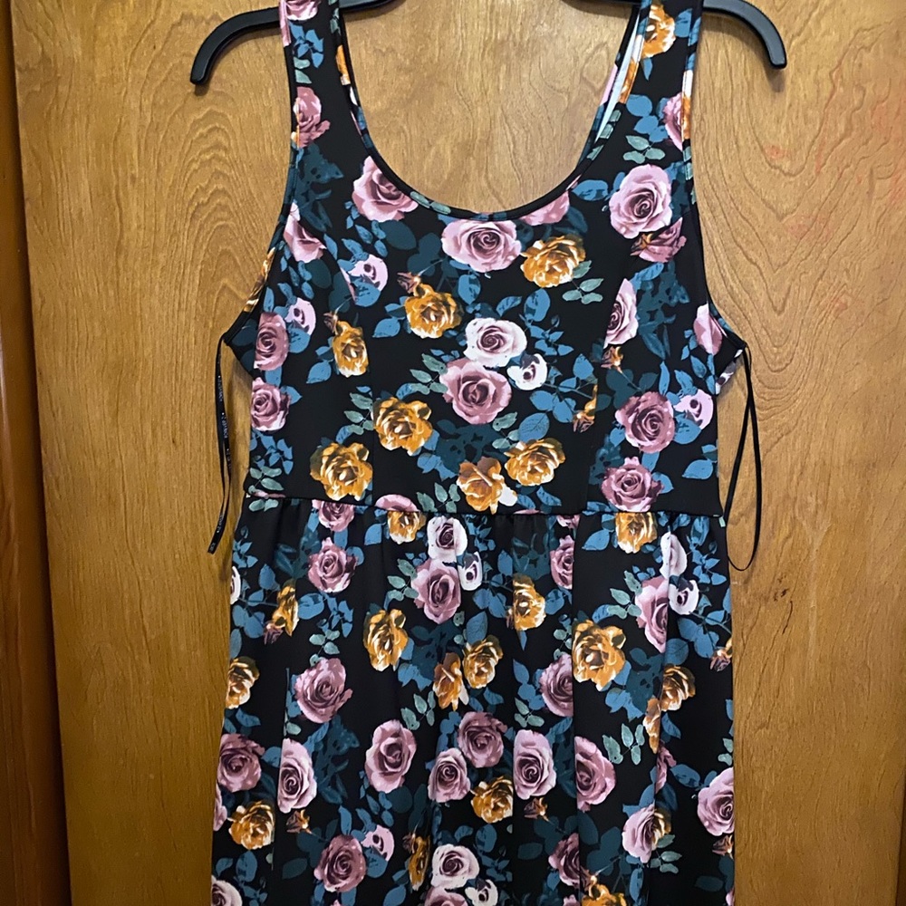 Forever 21 + Flower maxi dress